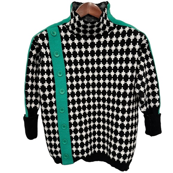 Stylewe Houndstooth Sweater S - Picture 1 of 4